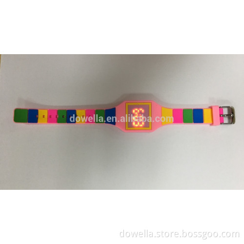 Promotional kids toy flashing watch
